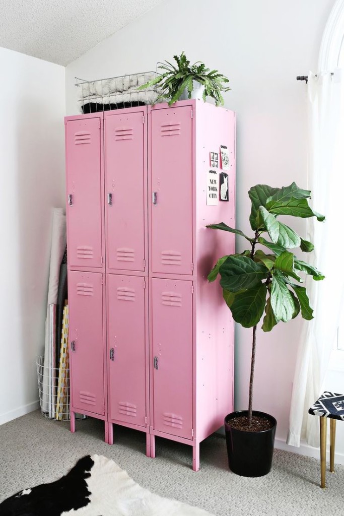 Locker, upcycle, furniture, styling, inspiration