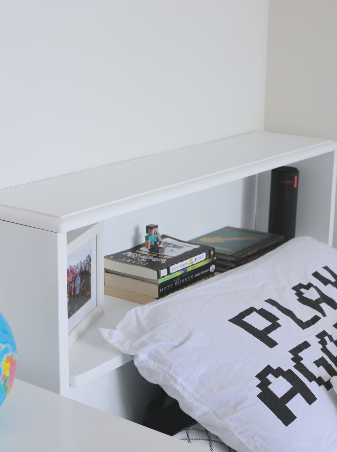 DIY Recessed Bedhead