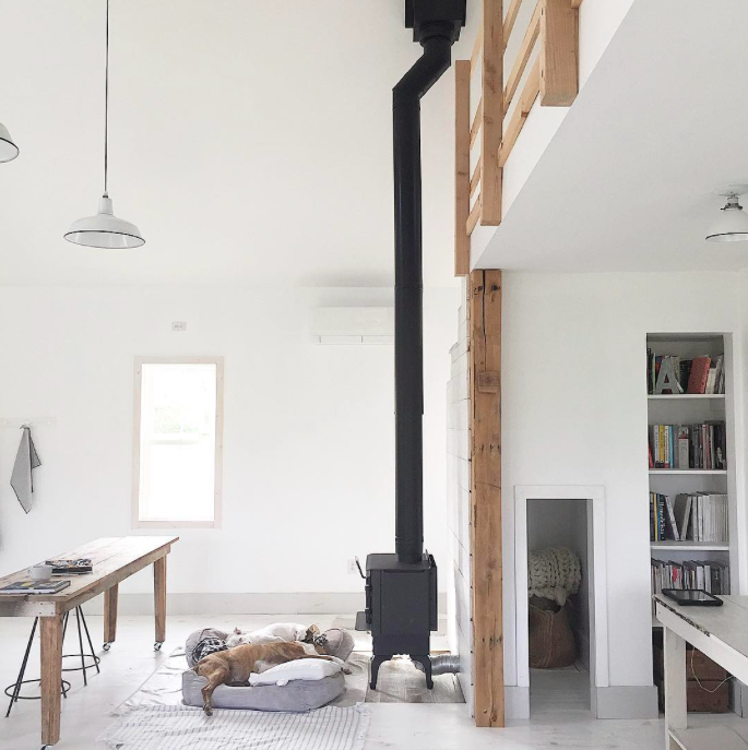 At Home with Angie Wendricks, County Road Living, Tiny house living, tiny home, abode, Indiana, Interior, Design, Design blog, Home Scene Journal, Interior Design, Minimalism, Minimalist living, white interiors